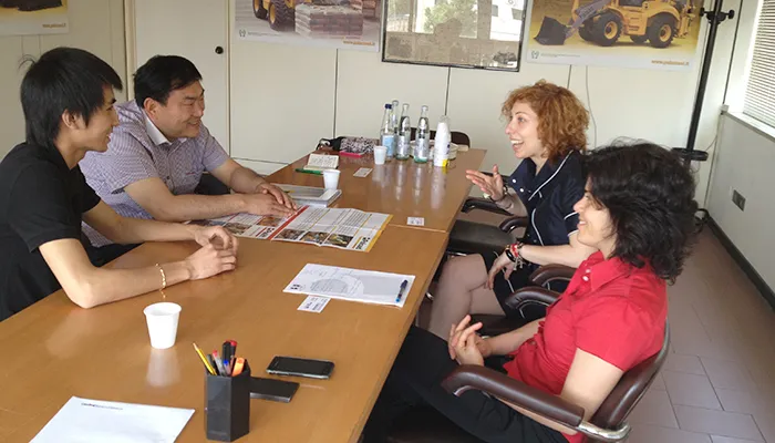 FOREIGN CLIENTS VISITING
