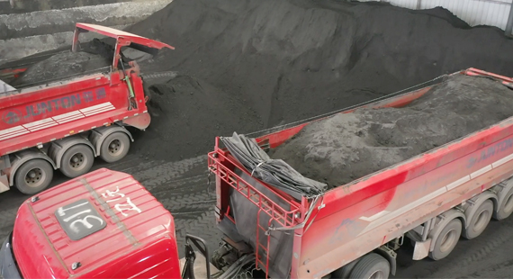 Conveyor belt semi-trailer