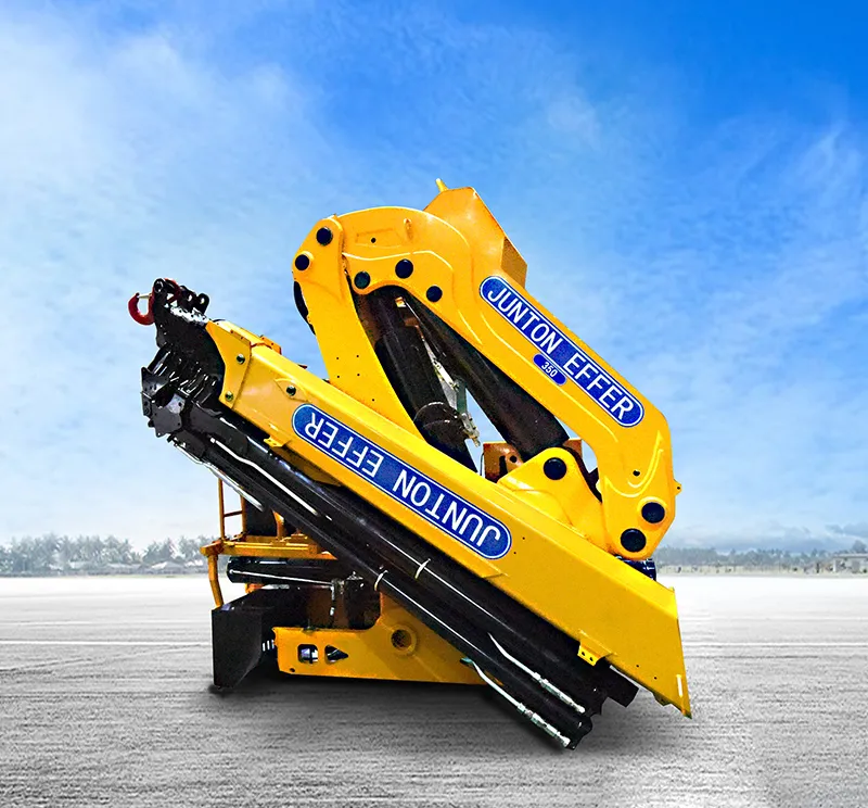 Knuckle boom crane--Effer350