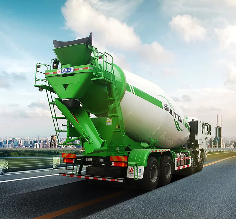 Concrete mixer truck