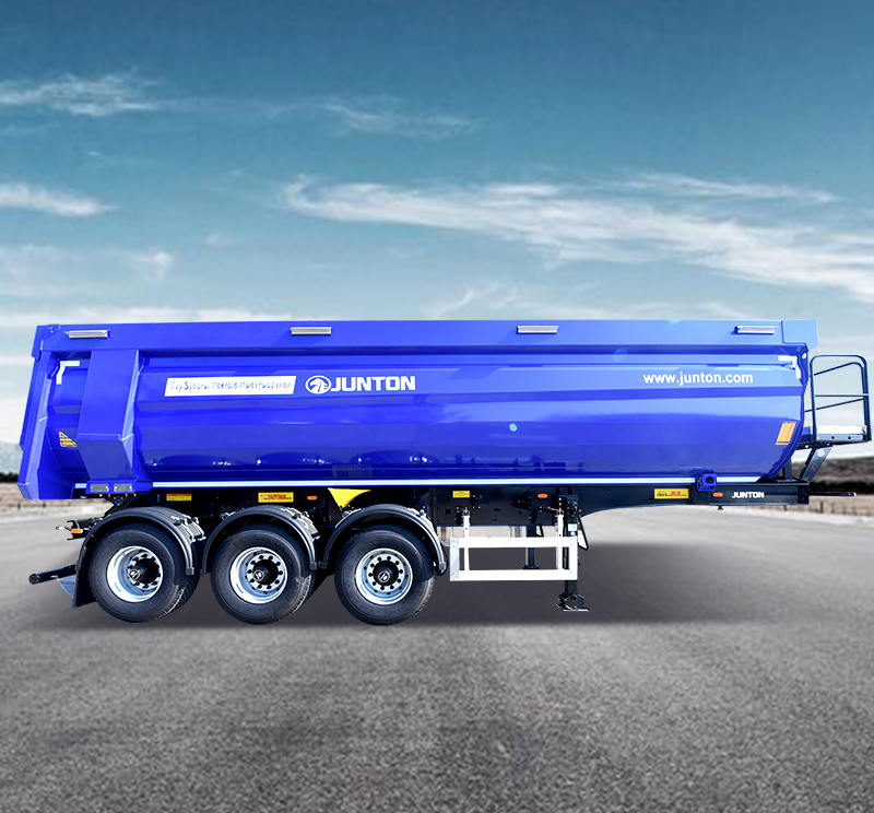 Front-tipper Semi-trailer for Russia market