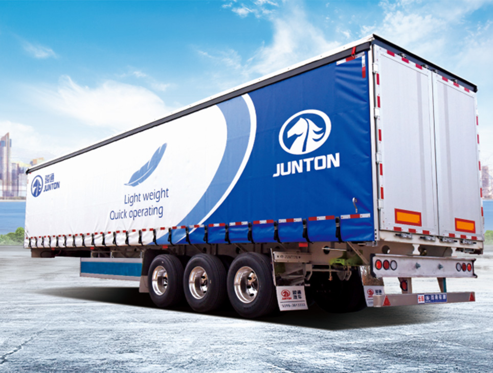 Полуприцеп JUNTON FENGYI CURTAINSIDER